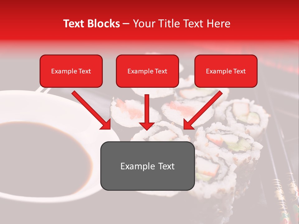 Japan Pieces Japanese PowerPoint Template