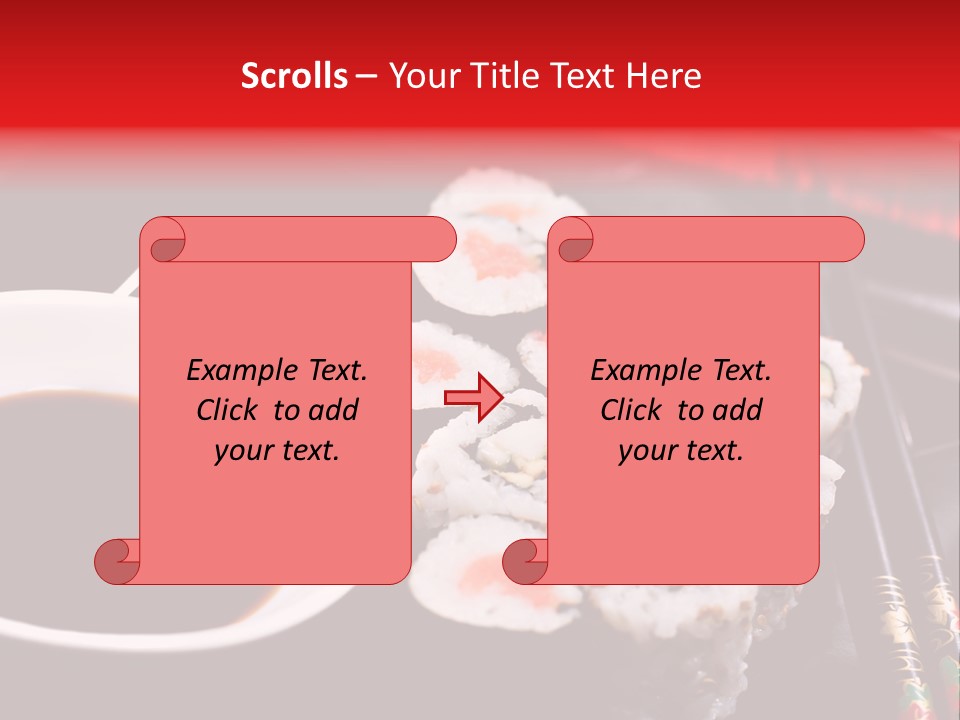 Japan Pieces Japanese PowerPoint Template