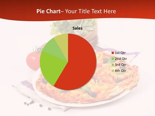 Snack Meat Green PowerPoint Template