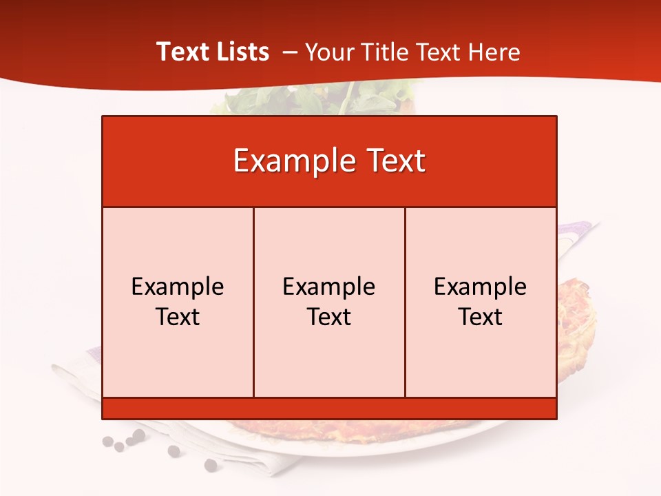 Snack Meat Green PowerPoint Template