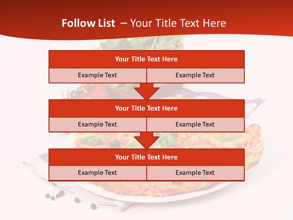 Snack Meat Green PowerPoint Template