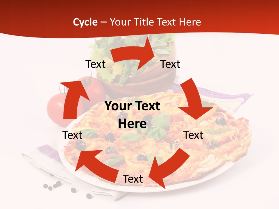 Snack Meat Green PowerPoint Template