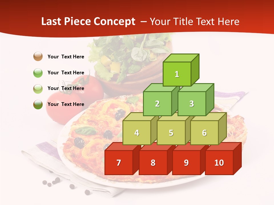 Snack Meat Green PowerPoint Template