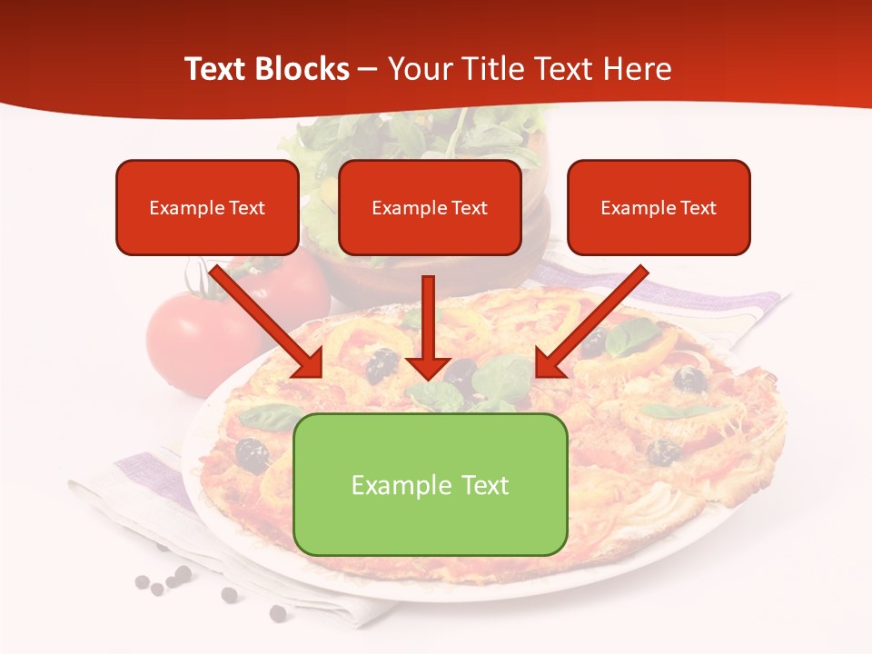 Snack Meat Green PowerPoint Template
