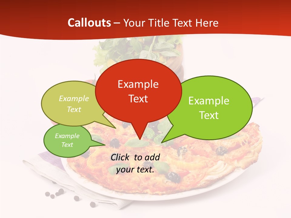 Snack Meat Green PowerPoint Template