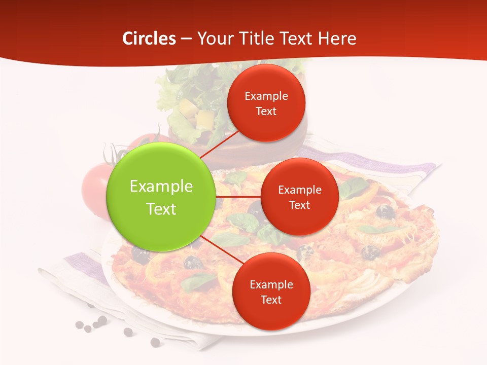 Snack Meat Green PowerPoint Template