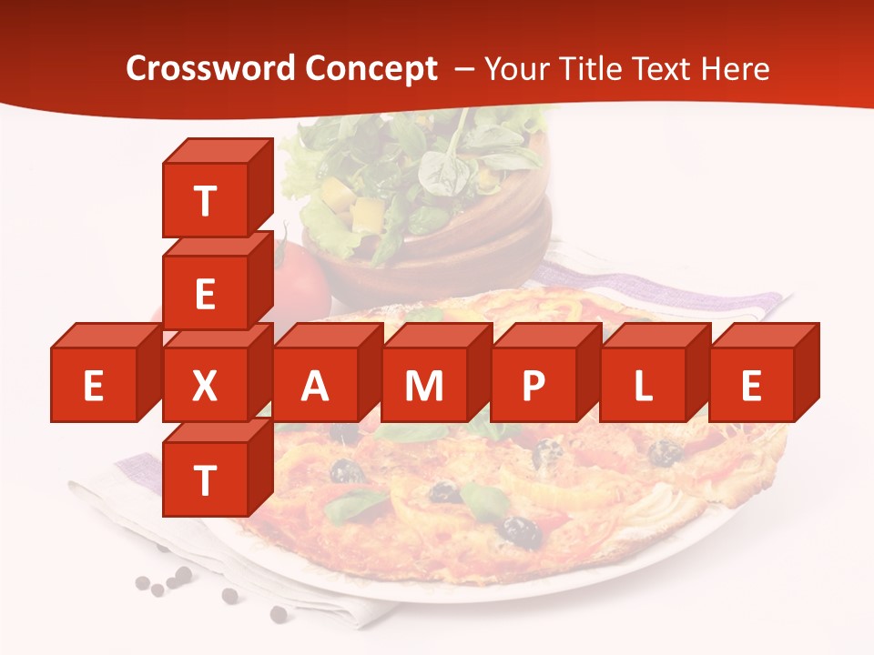 Snack Meat Green PowerPoint Template