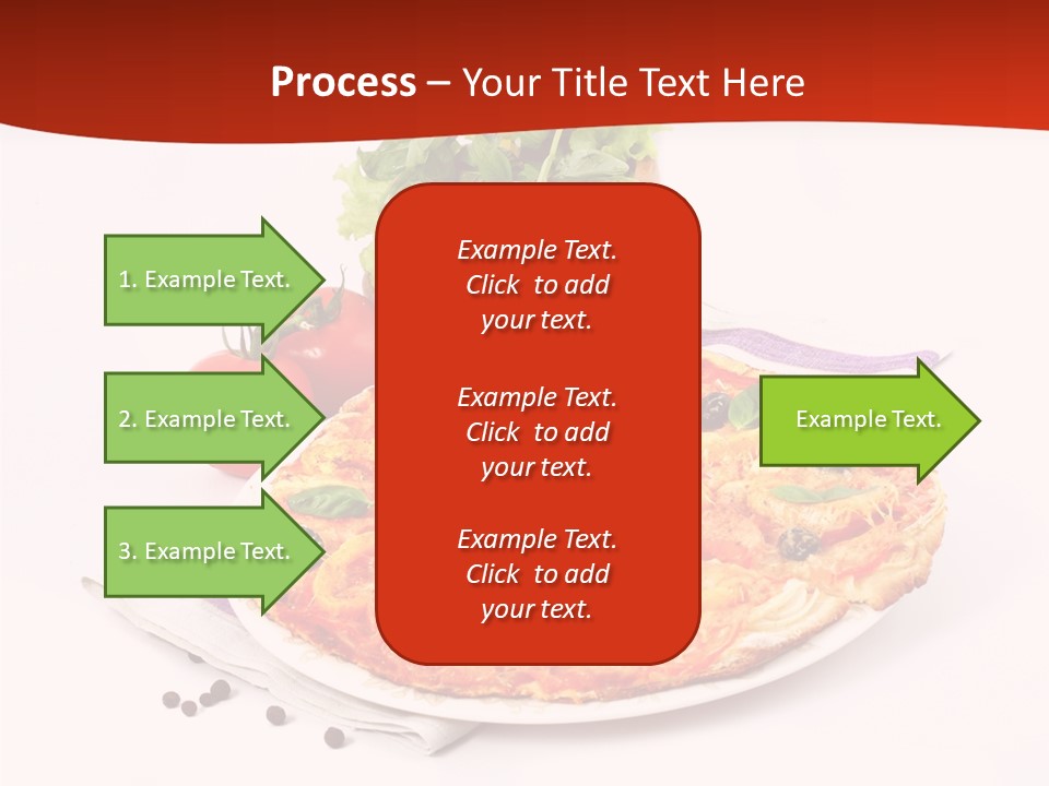 Snack Meat Green PowerPoint Template
