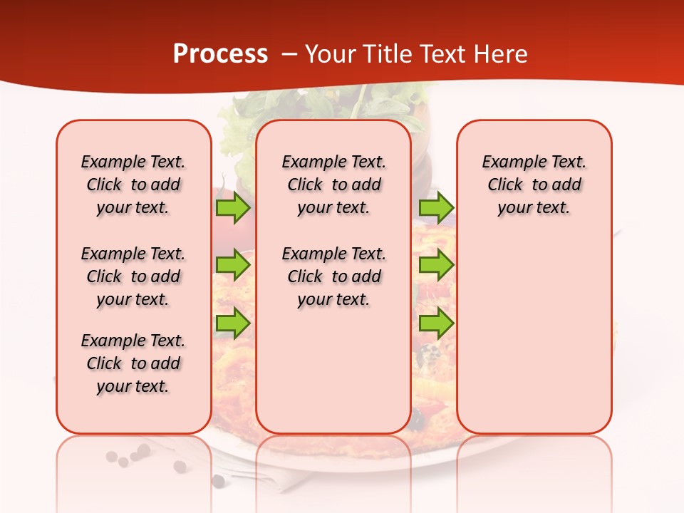 Snack Meat Green PowerPoint Template