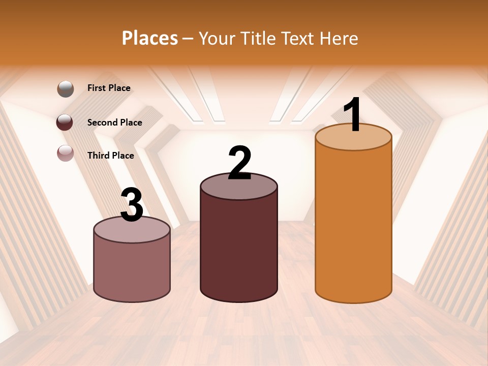 Wall Modern Render PowerPoint Template