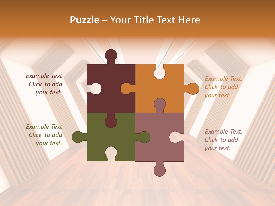 Wall Modern Render PowerPoint Template