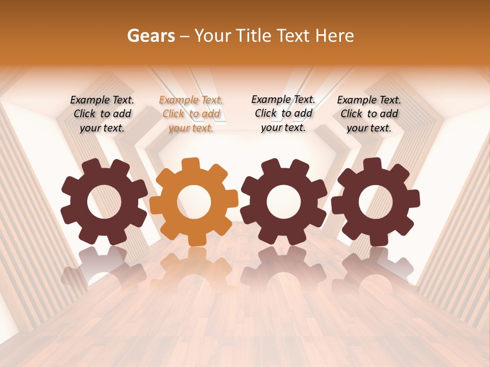 Wall Modern Render PowerPoint Template