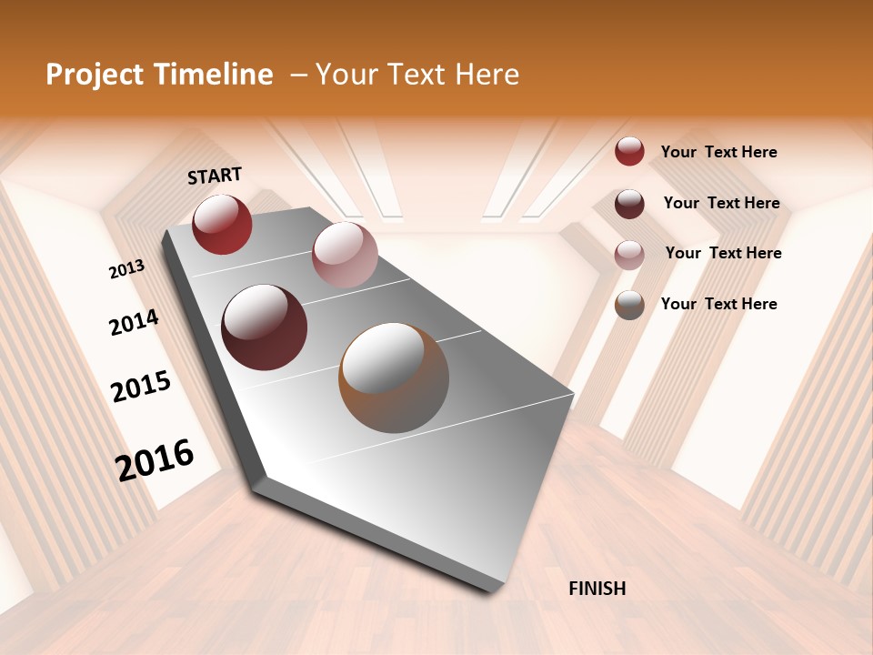 Wall Modern Render PowerPoint Template