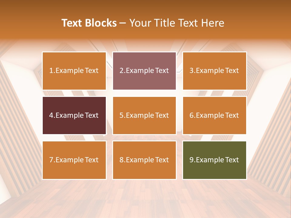 Wall Modern Render PowerPoint Template