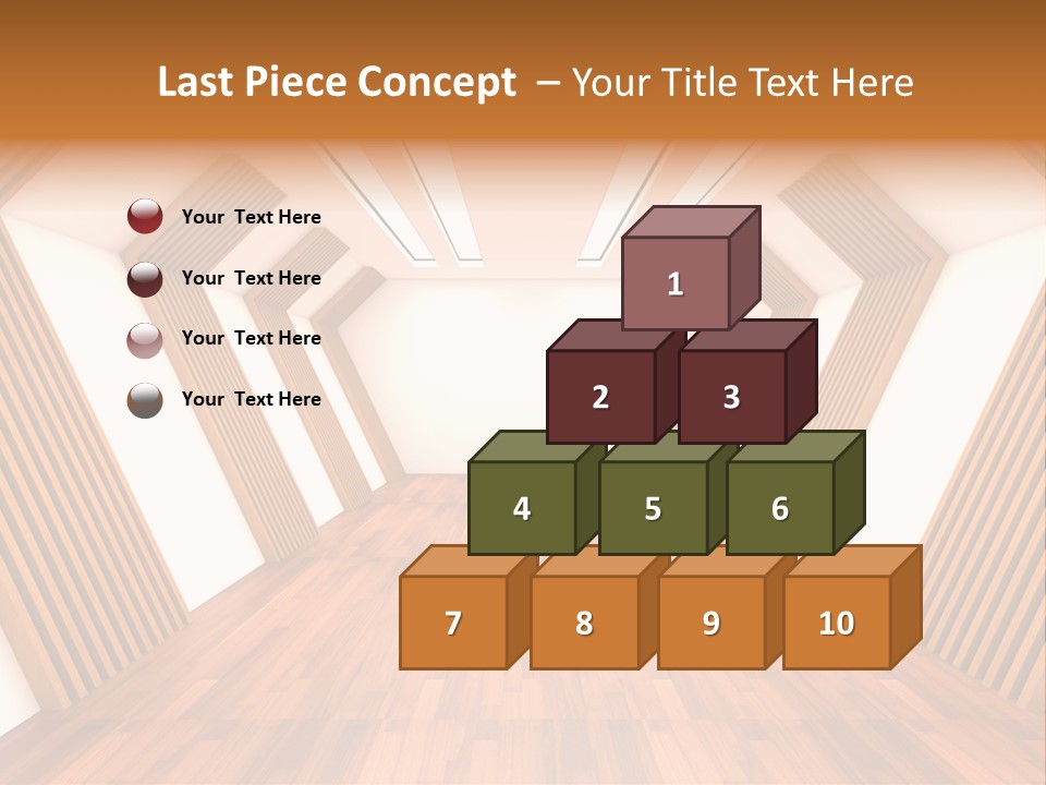Wall Modern Render PowerPoint Template