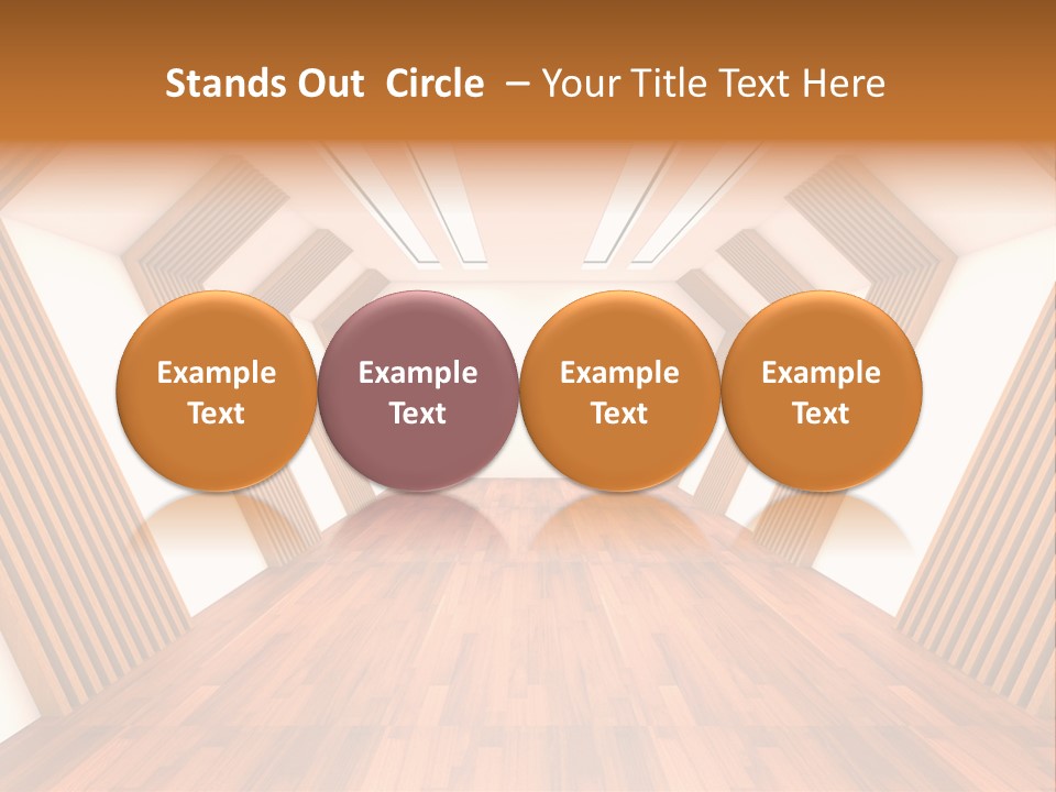 Wall Modern Render PowerPoint Template