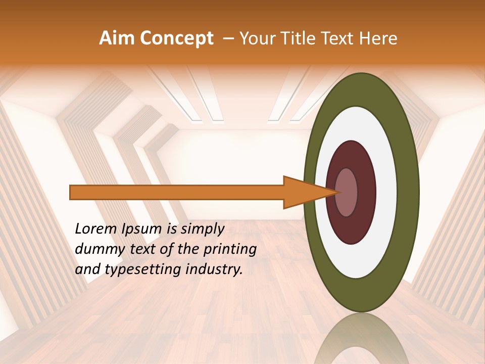 Wall Modern Render PowerPoint Template