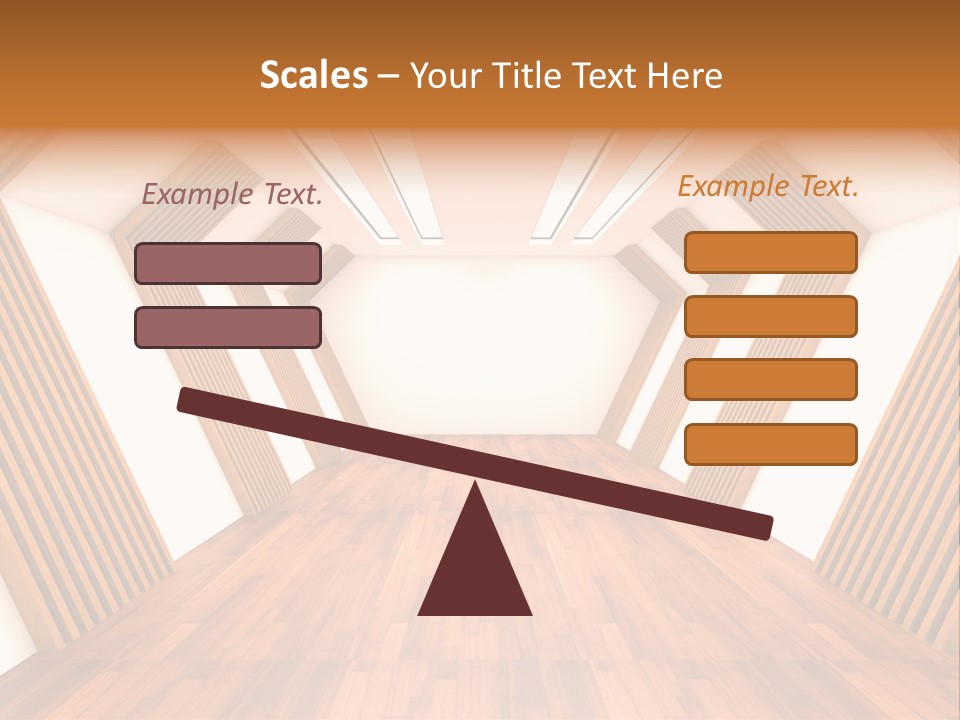 Wall Modern Render PowerPoint Template