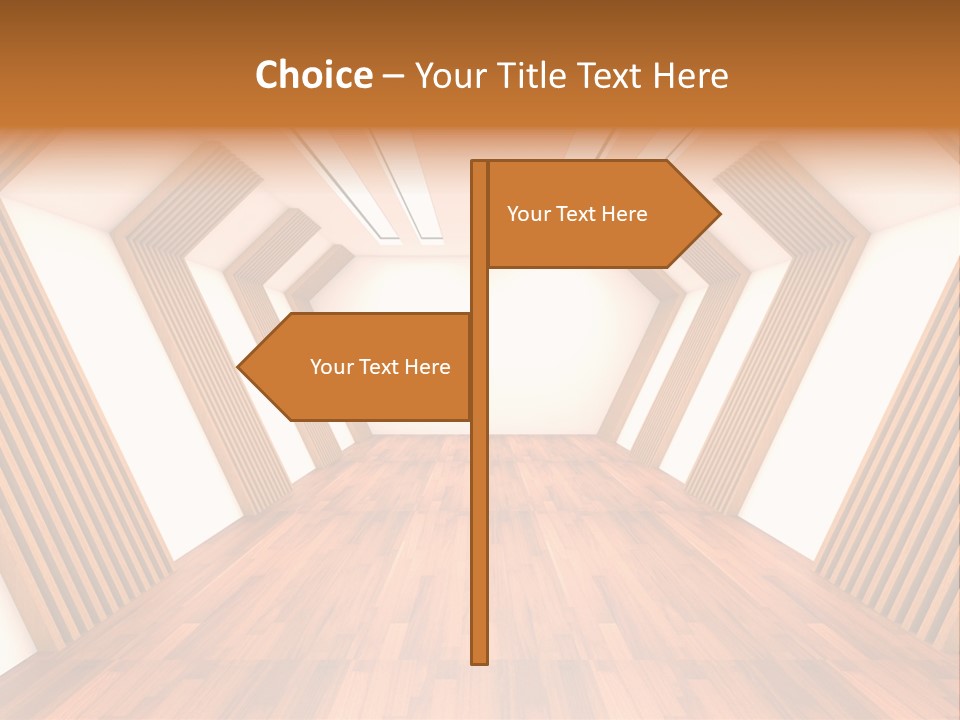 Wall Modern Render PowerPoint Template