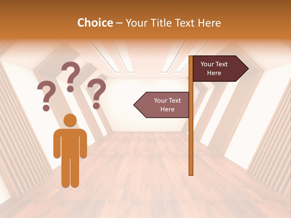 Wall Modern Render PowerPoint Template