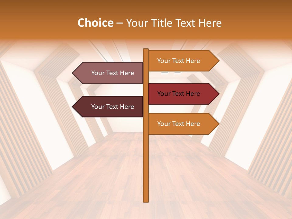 Wall Modern Render PowerPoint Template