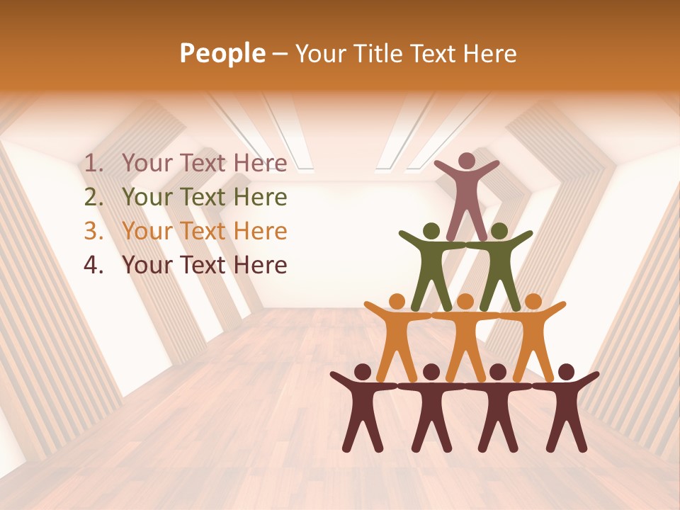 Wall Modern Render PowerPoint Template