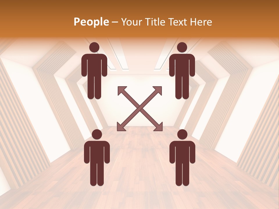 Wall Modern Render PowerPoint Template