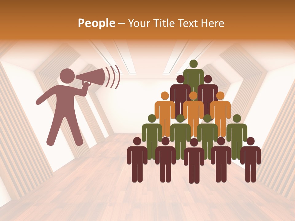 Wall Modern Render PowerPoint Template