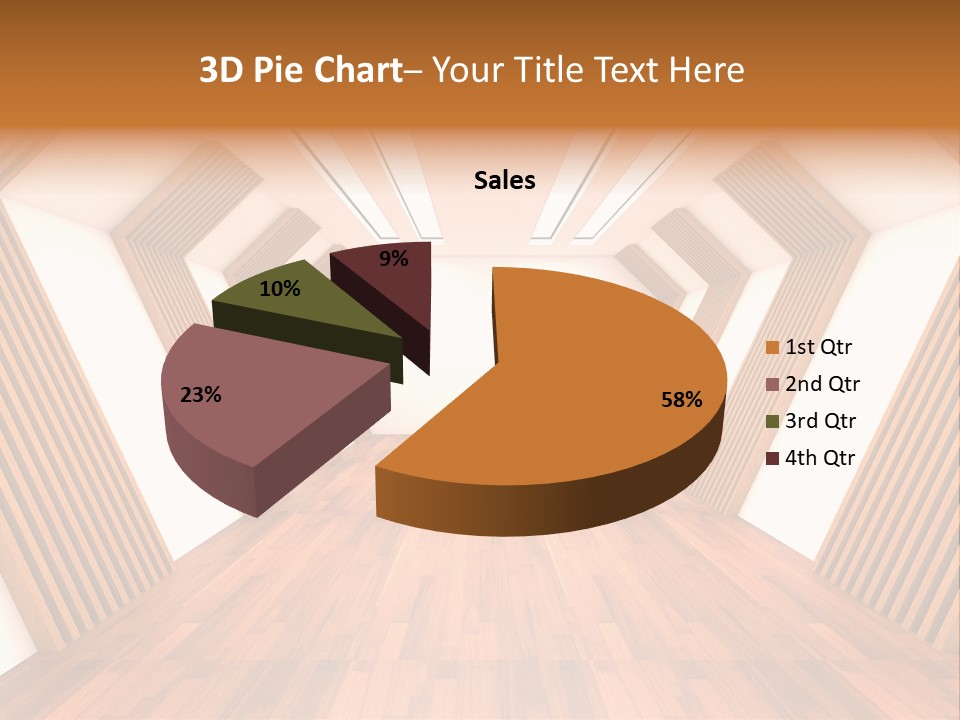 Wall Modern Render PowerPoint Template