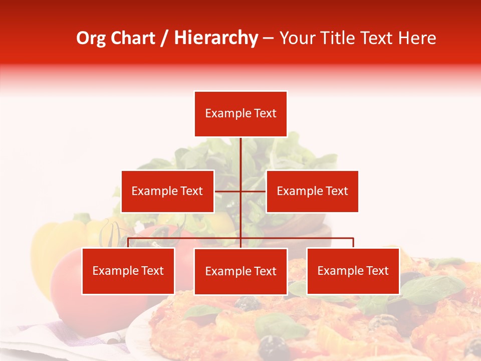 Isolated Olive Sausage PowerPoint Template