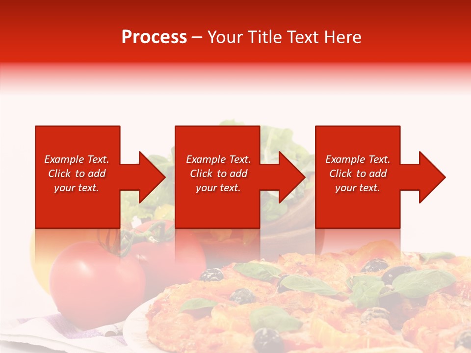Isolated Olive Sausage PowerPoint Template