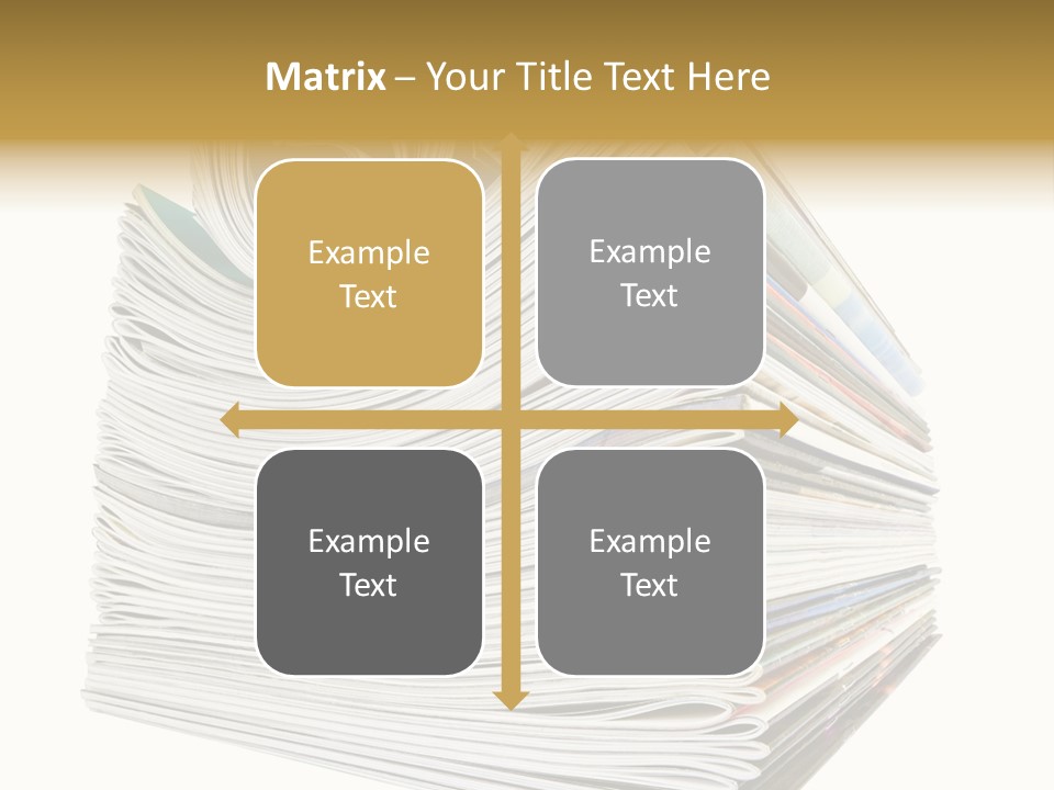 Profe Ional Toon Table PowerPoint Template