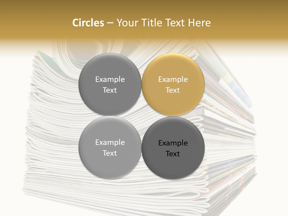 Profe Ional Toon Table PowerPoint Template