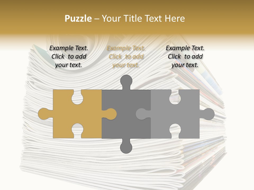 Profe Ional Toon Table PowerPoint Template
