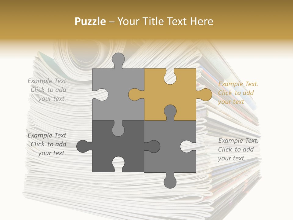 Profe Ional Toon Table PowerPoint Template