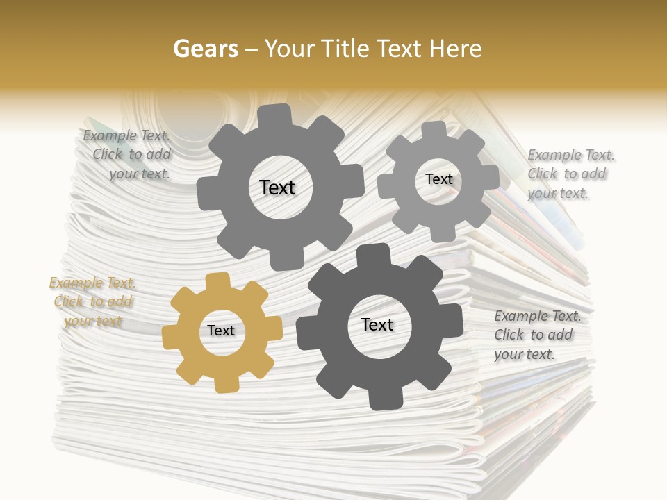 Profe Ional Toon Table PowerPoint Template