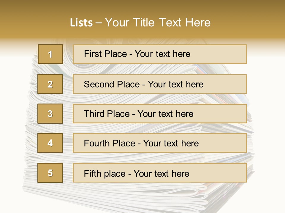 Profe Ional Toon Table PowerPoint Template