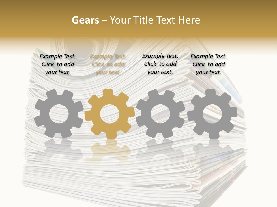 Profe Ional Toon Table PowerPoint Template