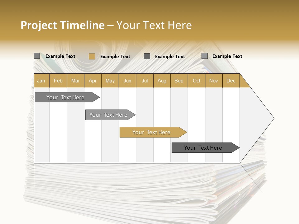 Profe Ional Toon Table PowerPoint Template