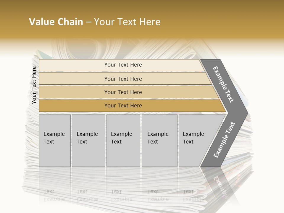 Profe Ional Toon Table PowerPoint Template