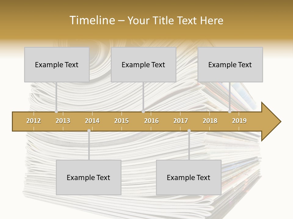 Profe Ional Toon Table PowerPoint Template