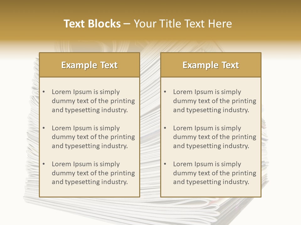 Profe Ional Toon Table PowerPoint Template