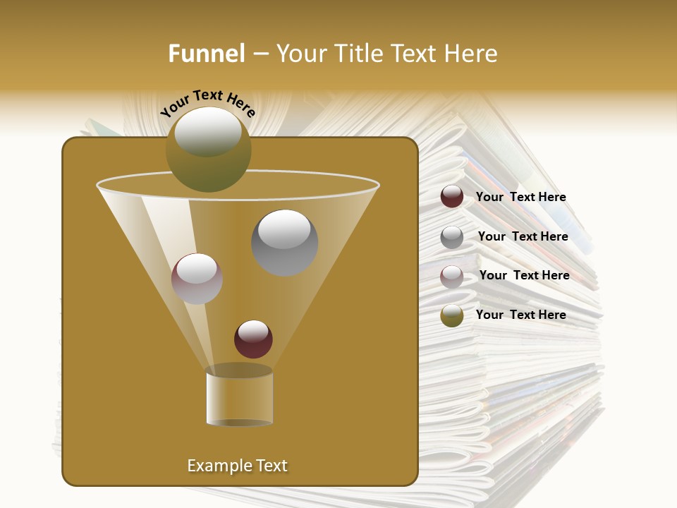 Profe Ional Toon Table PowerPoint Template