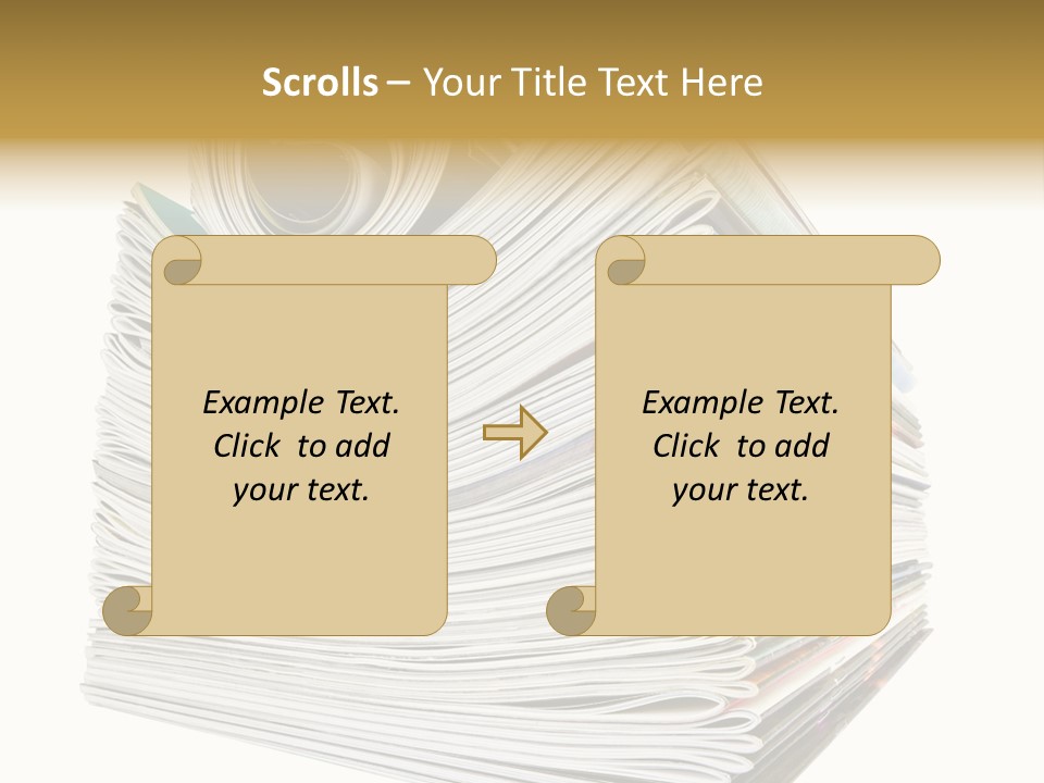 Profe Ional Toon Table PowerPoint Template