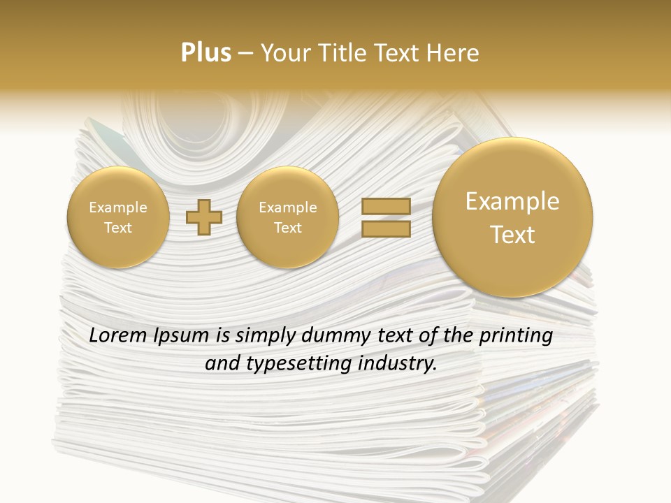 Profe Ional Toon Table PowerPoint Template