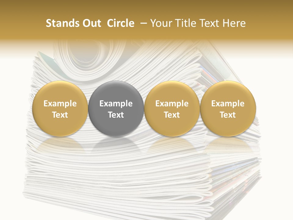 Profe Ional Toon Table PowerPoint Template