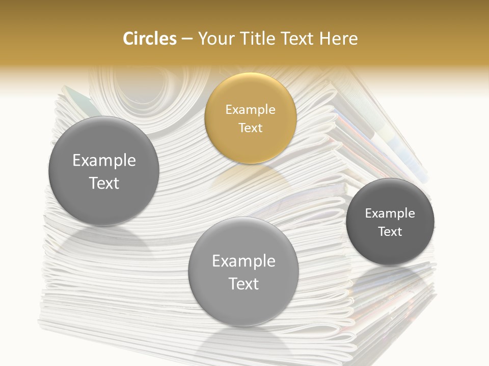 Profe Ional Toon Table PowerPoint Template