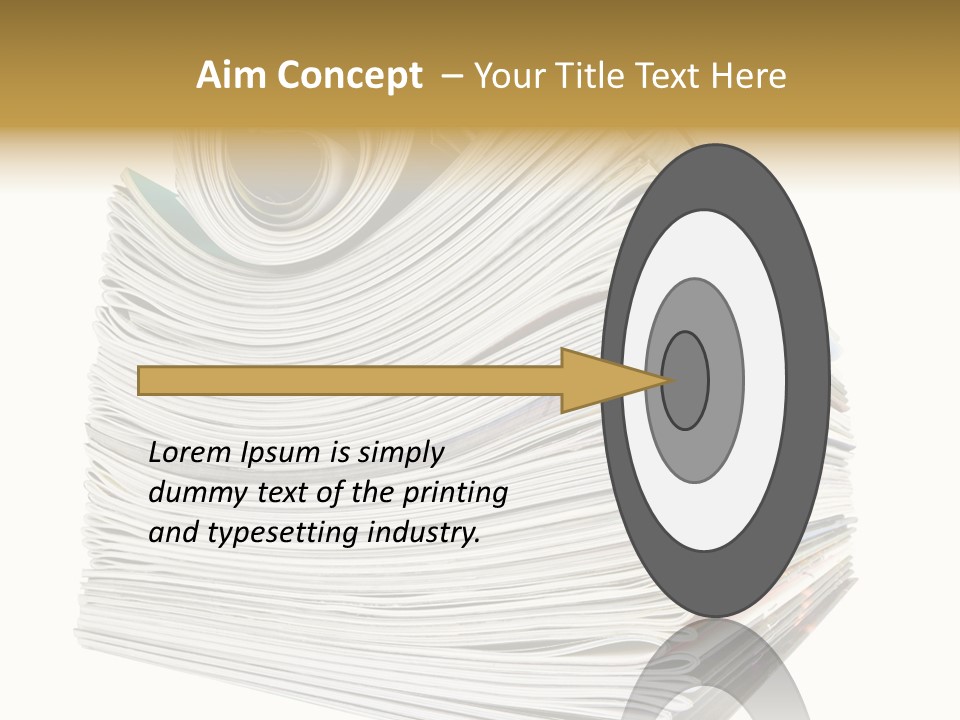 Profe Ional Toon Table PowerPoint Template