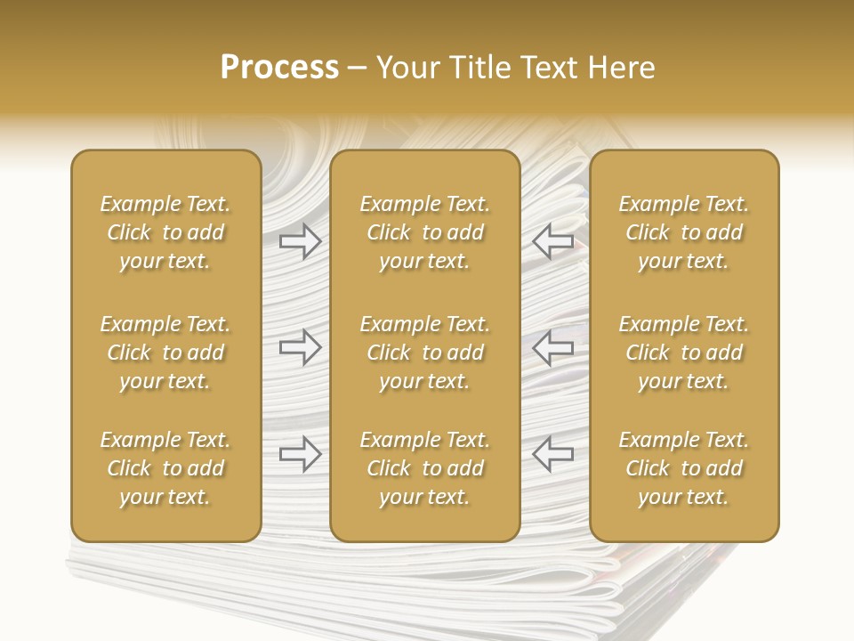 Profe Ional Toon Table PowerPoint Template
