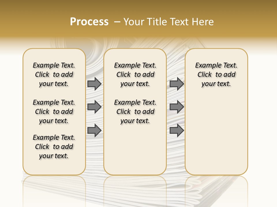 Profe Ional Toon Table PowerPoint Template